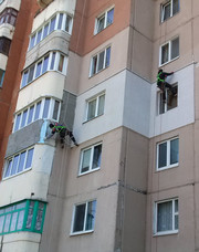 Утепление фасадов,  балконов и лоджий в Минске